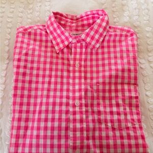 Boys Crewcuts gingham shirt